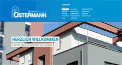 Desktop Screenshot of fensterbau-ostermann.de